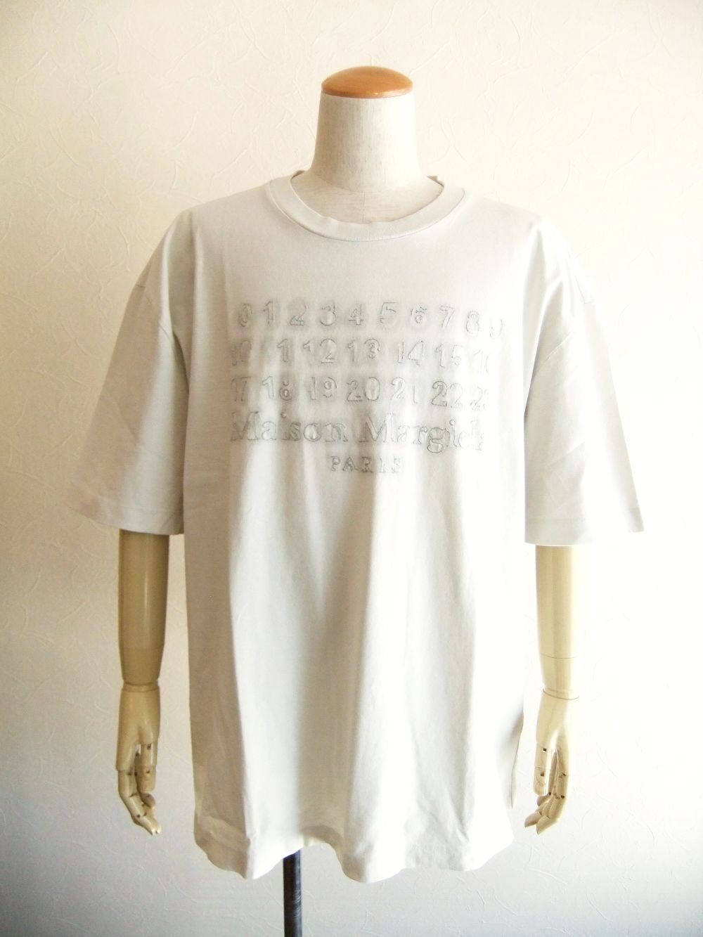 Maison Margiela エンブロイタードロゴTシャツ 美品 46 Maison
