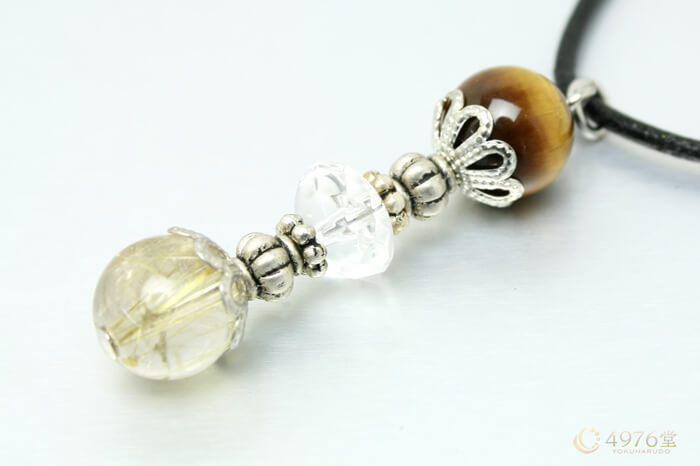 R60-タイガーアイとクリスタルのアクセサリーセット 楽天市場