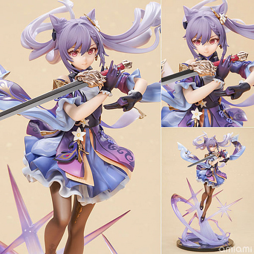 原神」完成品フィギュア“刻晴 疾雷快雨Ver. 1/7スケール”の予約受付が