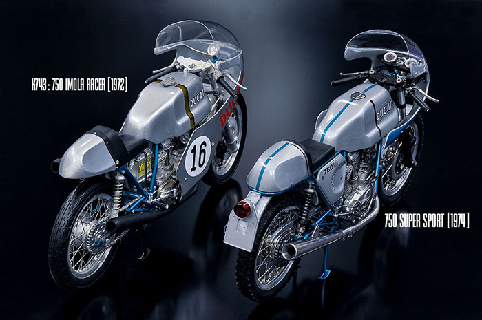 MFH 1/9 ドゥカティ 750 Super Sport 1974 モデルファクトリーヒロ