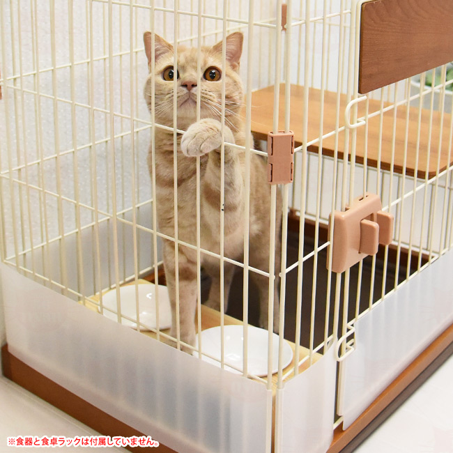 ペットプロ Homey キャットサークル シングル 猫用 ケージ (45006