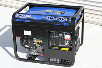 ガソリン発電機 ITO-7000W｜88ハウス