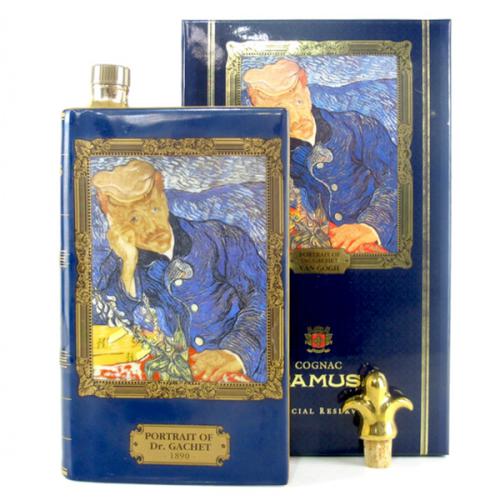 未開栓 CAMUS カミュ ブック ゴッホ ガシェ博士の肖像 ブランデー 未開