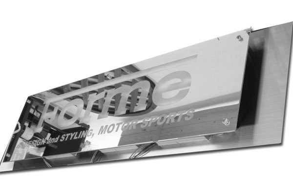 アクリルミラー電飾看板 | 表札工房 クランジュ