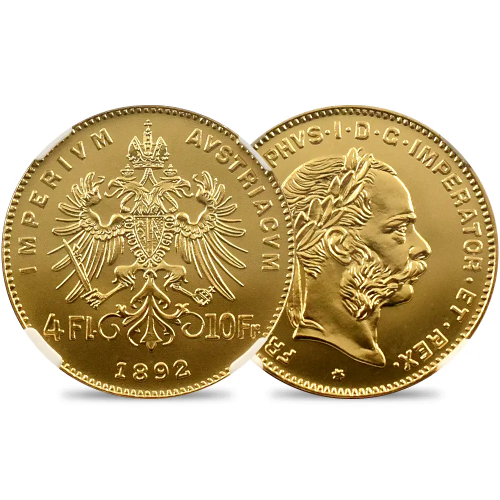 古銭 1892 オーストリア帝国 フランツ・ヨーゼフ1世 古銭 1882
