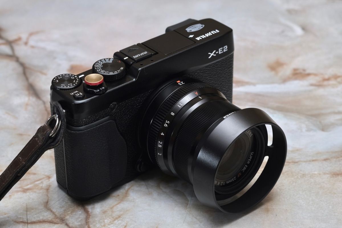 ☆美品 フジフイルム XF23mm F2 R WR ブラック 元箱 フード付き ☆ FUJINON