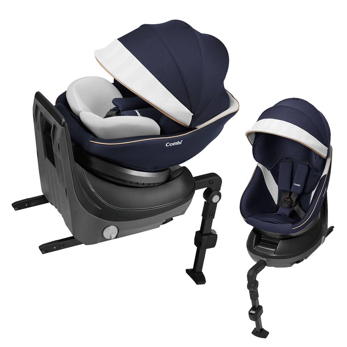 Combi クルムーヴスマート ISOFIX JJ-650 エッグショック 美品 コンビ