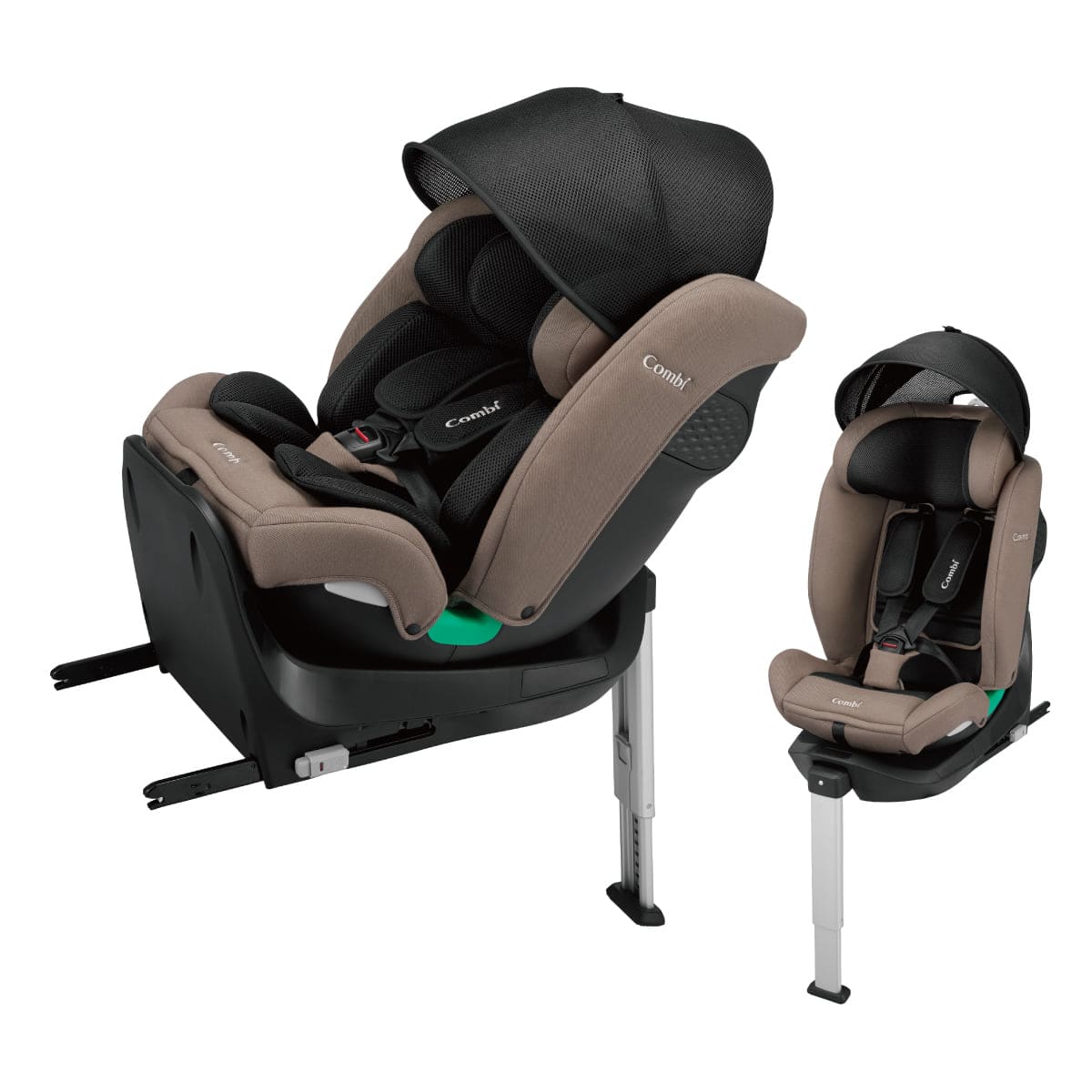 美品 コンビ クルムーヴ ISOFIX エッグショック PJ ブラック