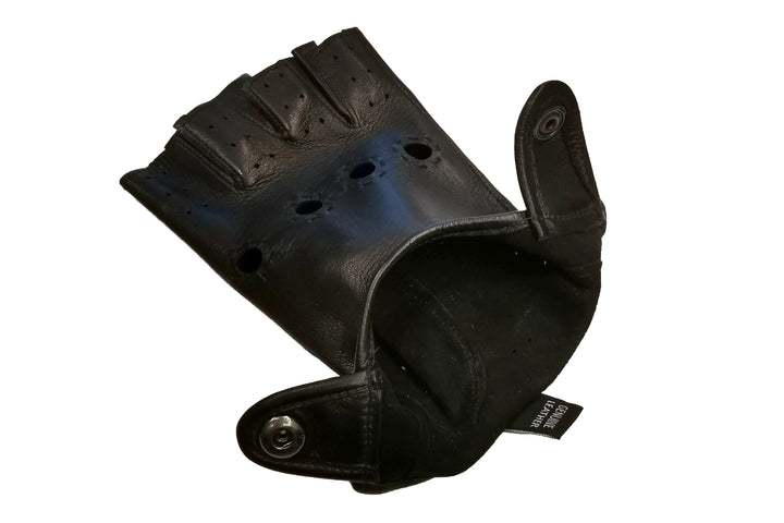 黒 メローラ MEROLA ナッパ カシミア 赤 グローブ 革手袋 親指-3mm