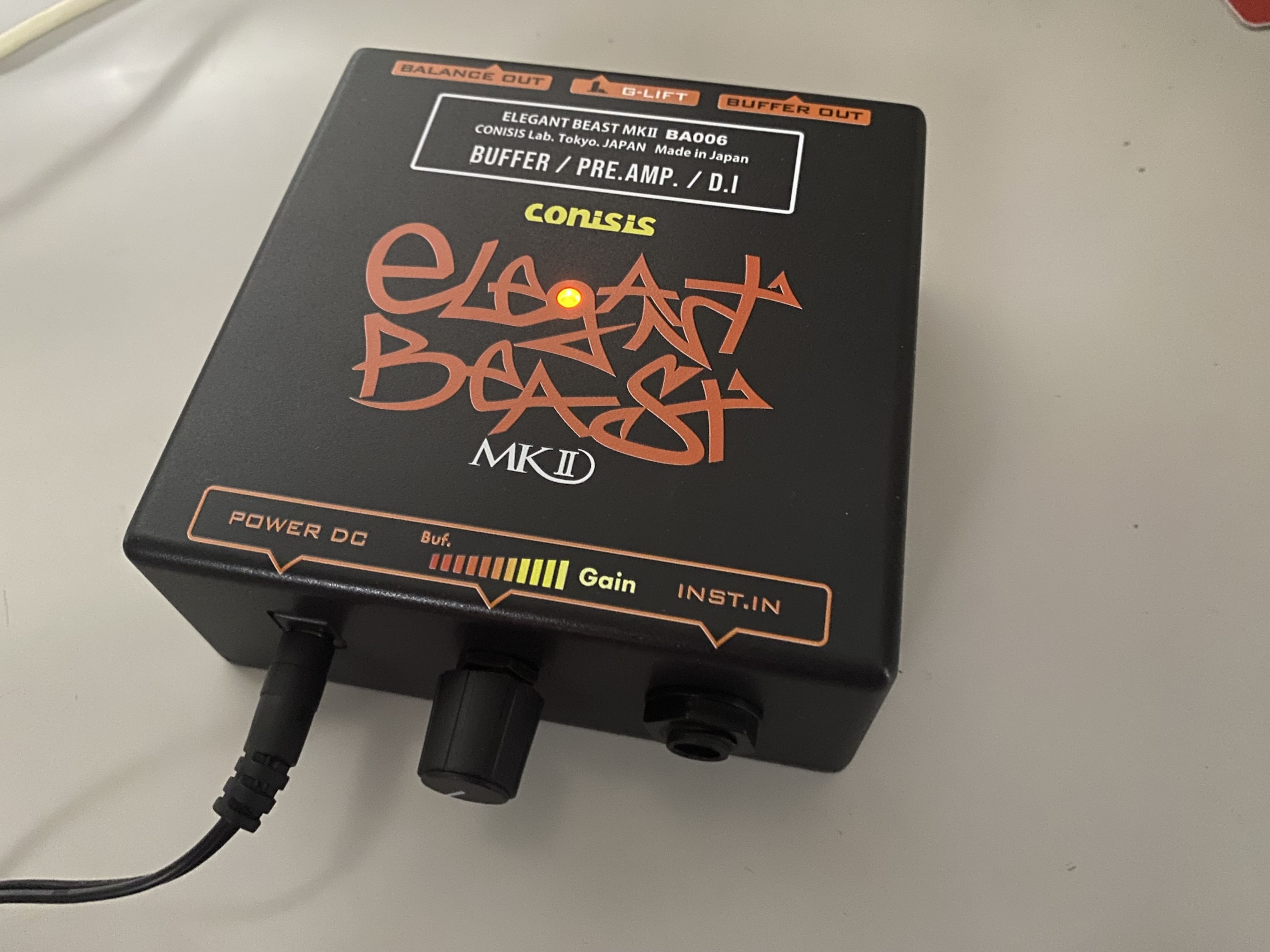 CONISIS BA005 Elegant Beast Mod Volペダル Elegant Beast MOD Volume