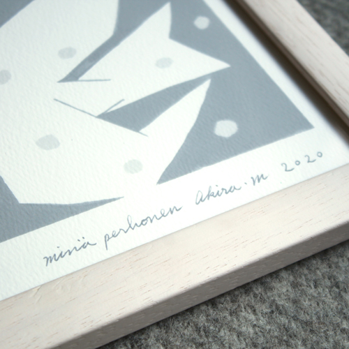 新品未使用品 ミナペルホネン TRIP アートポスター 完売）ミナ