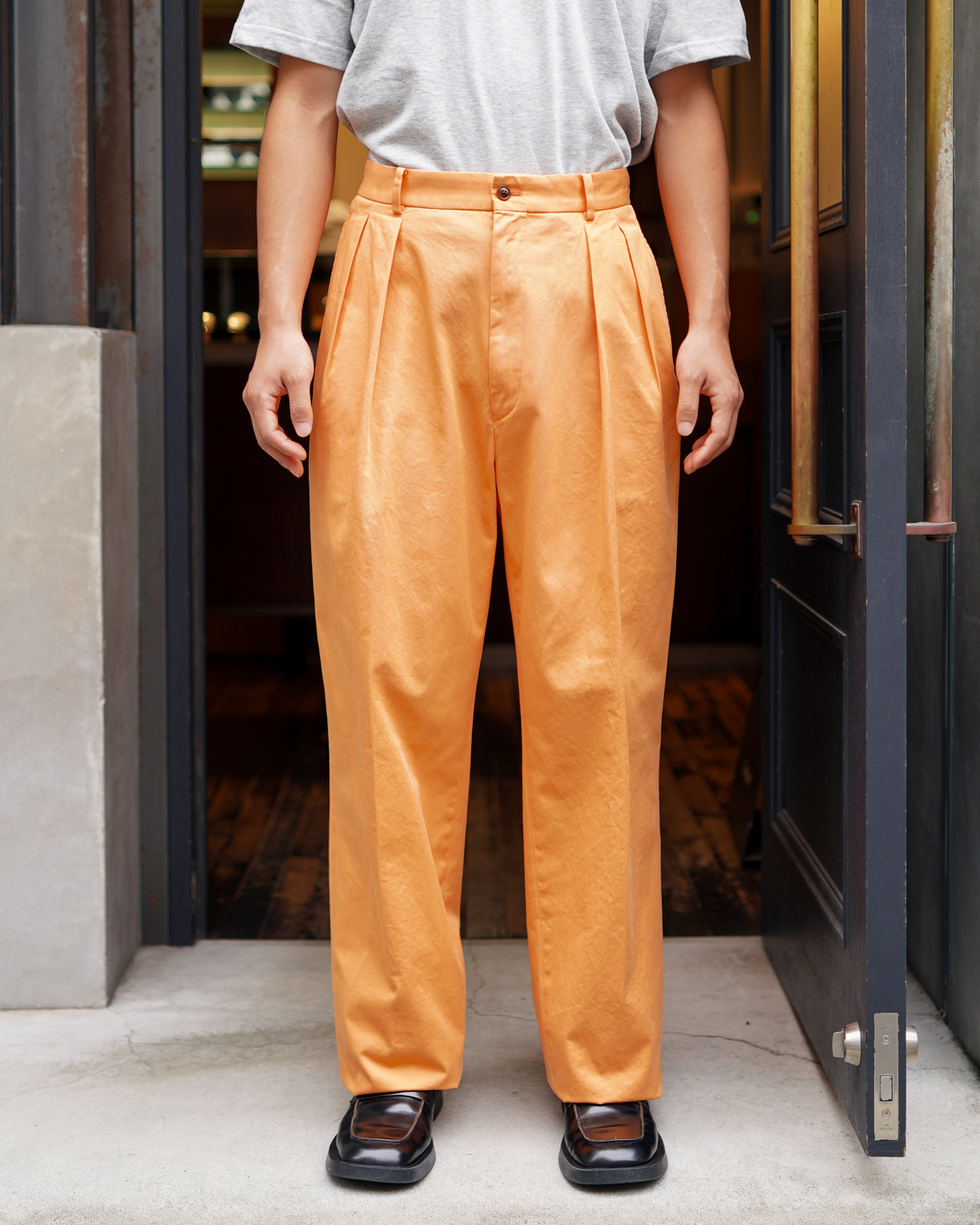 NEAT｜NEAT Chino - Orange｜PRODUCT｜Continuer Inc.｜メガネ