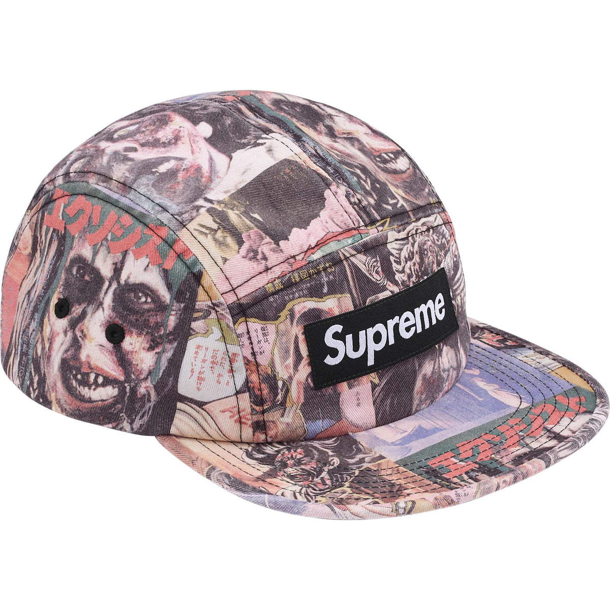 Boné Supreme x The Exorcist Camp Cap FW25 