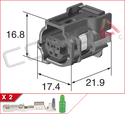 6189-1161 - Sumitomo | TS025-2S-1 - Corsa Technic | 2-Way Kit