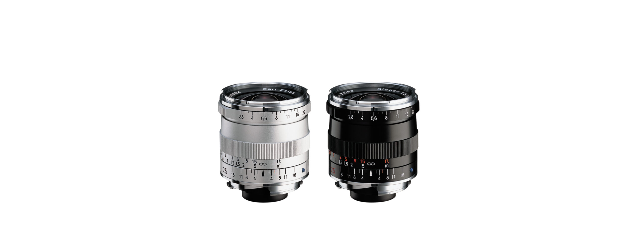 Carl Zeiss Biogon 2.8/25 ZM レンズ + 純正フード
