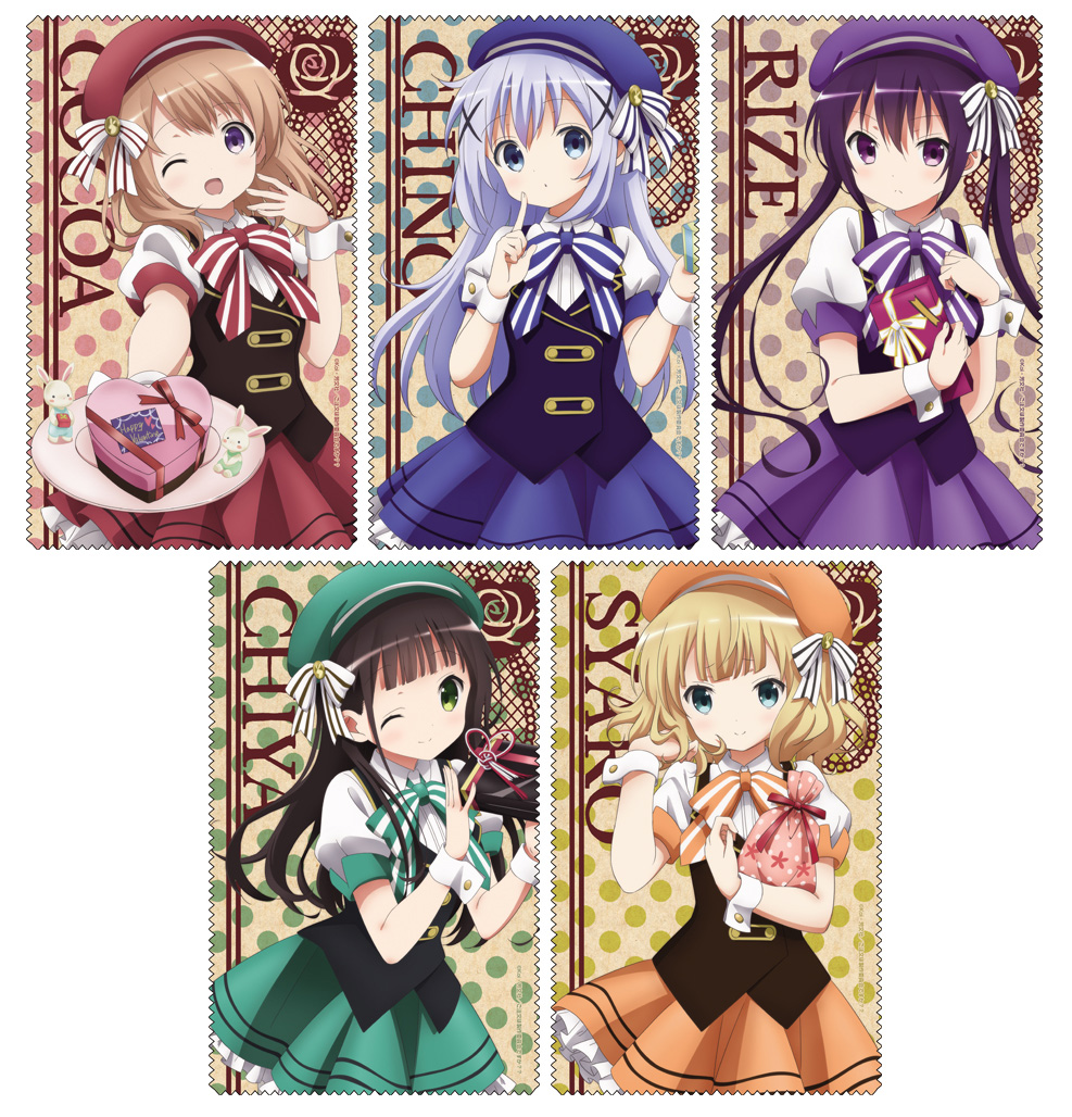 予約開始]『ご注文はうさぎですか？？』ココア、チノ、リゼ、千夜