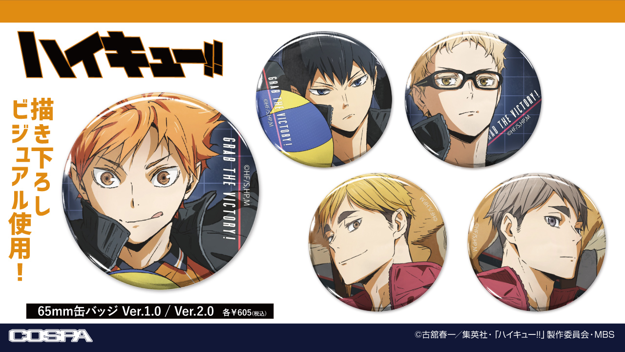 予約開始]『ハイキュー!!』描き下ろしビジュアル使用！「日向翔陽