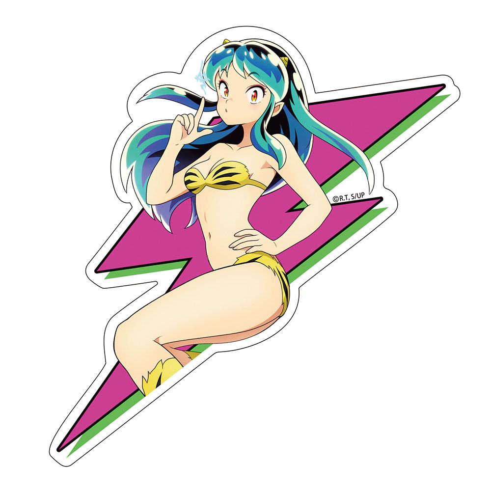 描き下ろし うる星やつら ラム ステッカー [うる星やつら