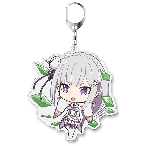 Re:ゼロから始める異世界生活 アクスタ アクキー エミリア バラ可能