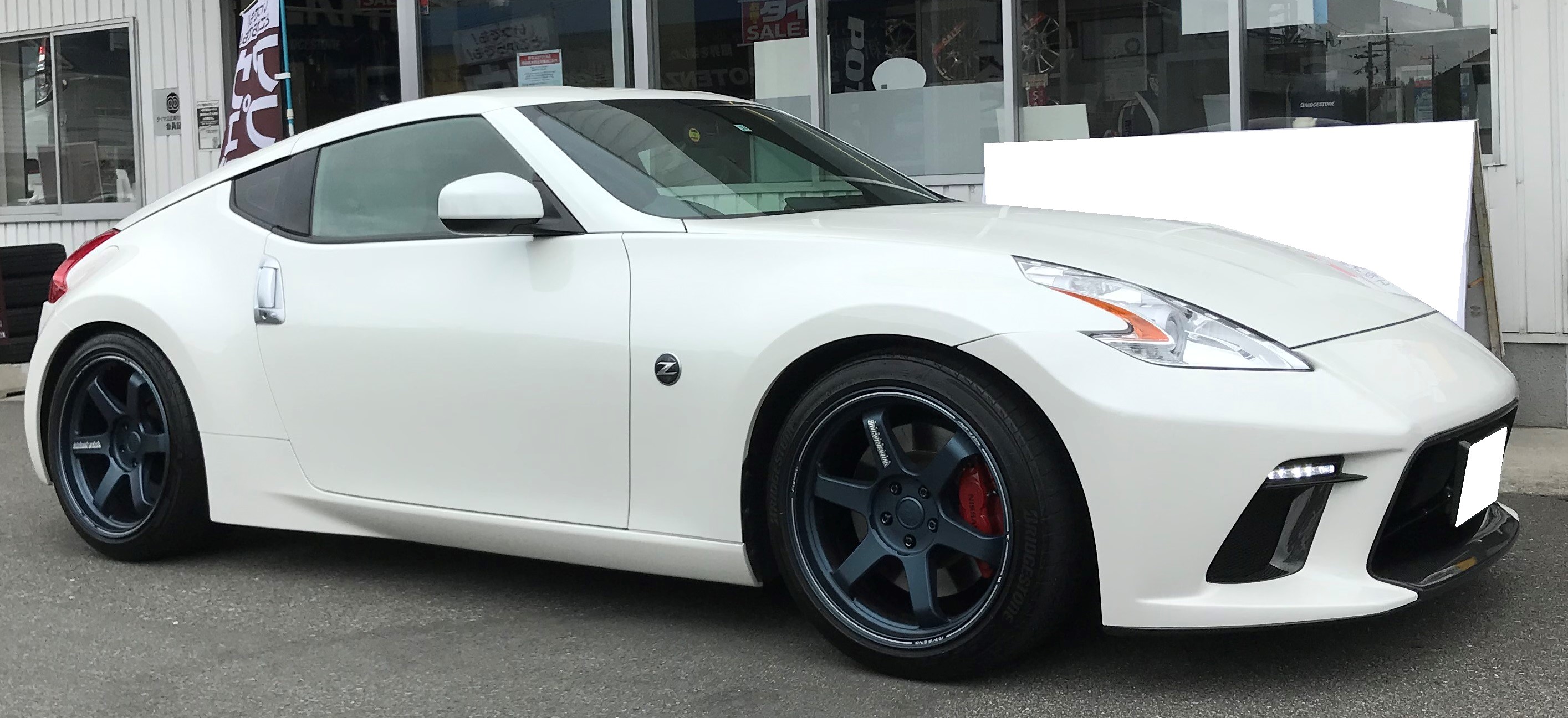 CCCエントリー】フェアレディZ34 フジムラオートバンパー RAYS VOLK