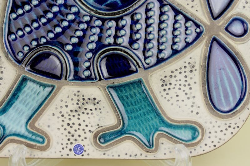 北欧 Upsala Ekeby ウプサラエクビィ マリシムルソ 大皿 プレート 北欧