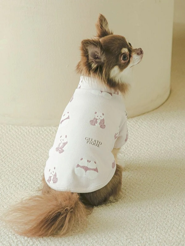gelato pique（ジェラートピケ）【CAT&DOG】【販路限定商品】パンダ柄