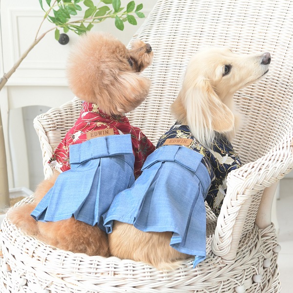 EDWIN（ エドウィン）タンチョウデザイン袴 | 犬服・ドックウェア