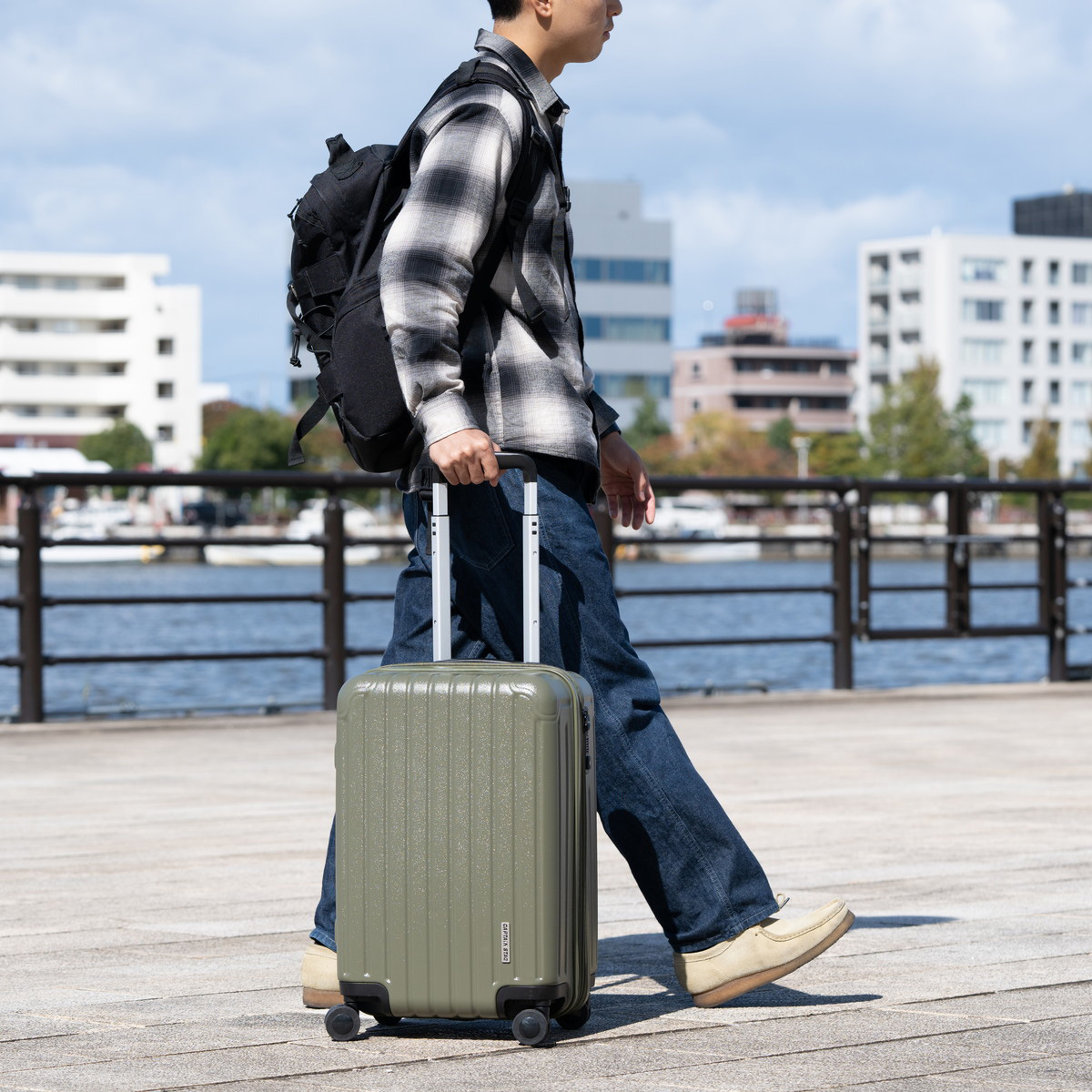 RONCATO 大型キャリーケース オリーブ RONCATO 大型キャリーケース