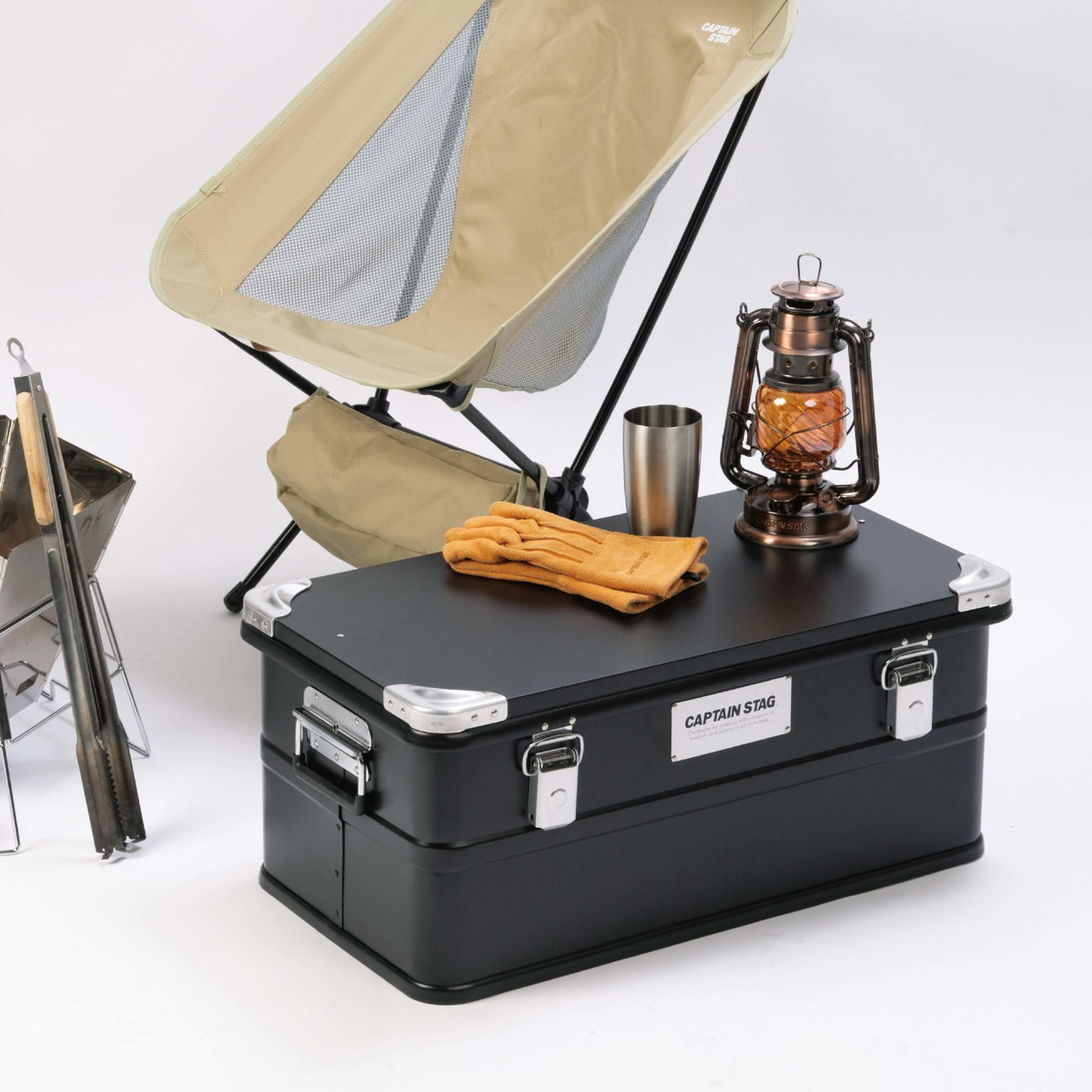 アルミコンテナ 50L サイドパネル 前面センターパネル キャンプ