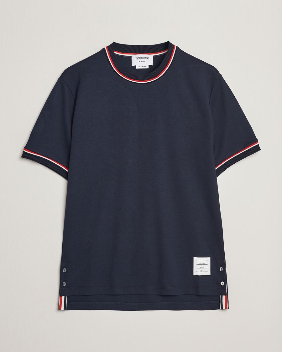 トムブラウン THOM BROWNE ネイビー Tシャツ 36サイズ THOM BROWNE
