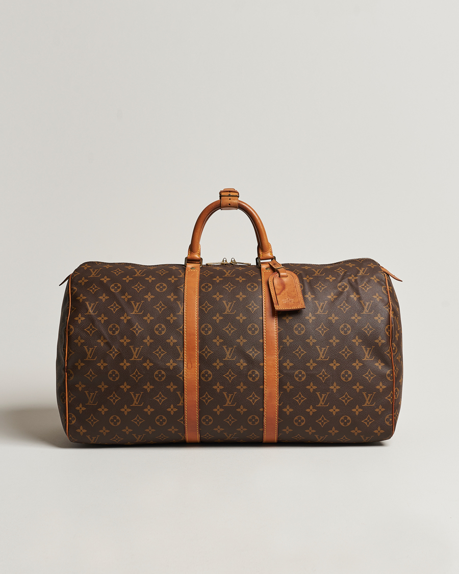 Louis Vuitton Pre-Owned Keepall 55 Bag Monogram at CareOfCarl.com