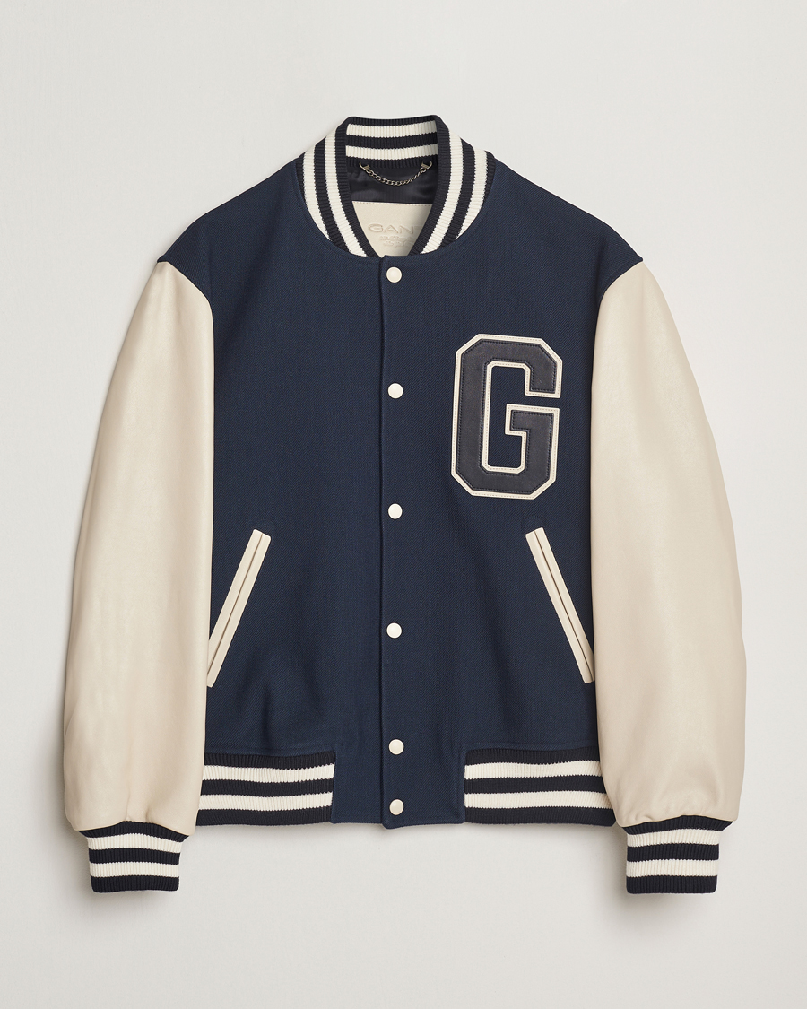 ずっと真夜中でいいのに。VARSITY JACKET(Navy) L バーシティ