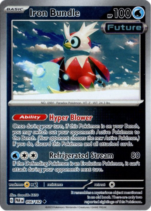 テツノツツミ 海外版 英語版 リバホロ Iron Bundle - 056/182 -【Card