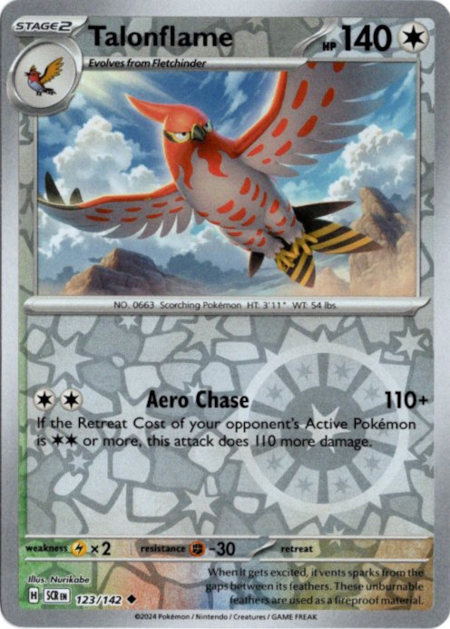 ファイアロー 海外版 英語版 リバホロ Talonflame - 123/142 -【Card