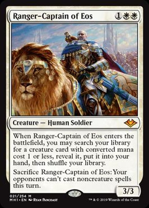EX+](FOIL)イーオスのレインジャー長/Ranger-Captain of Eos《英語