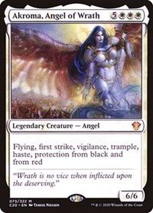怒りの天使アクローマ/Akroma, Angel of Wrath《日本語》【Commander