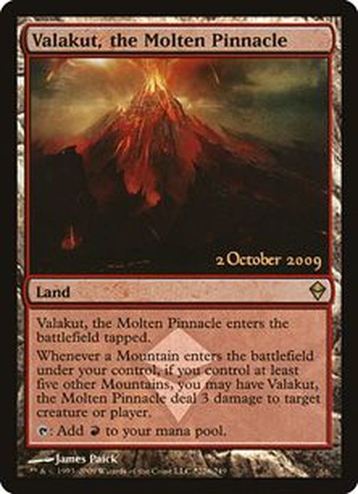 PLD]溶鉄の尖峰、ヴァラクート/Valakut, the Molten Pinnacle《英語