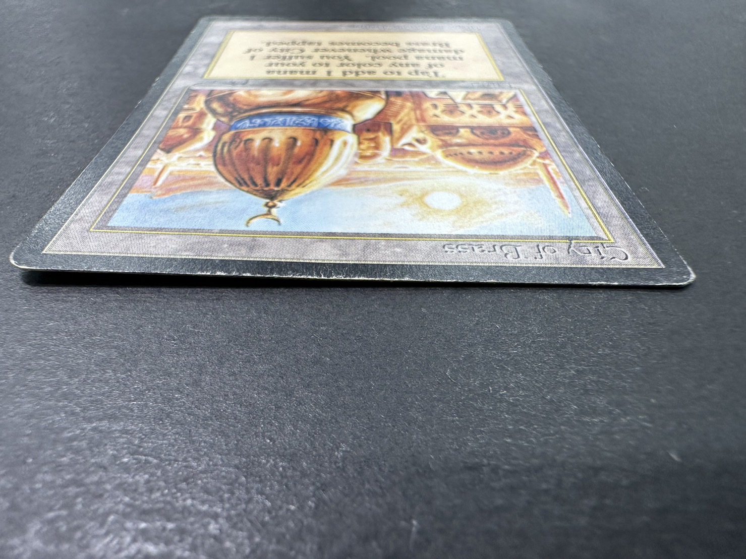 ARN アラビアンナイト 真鍮の都 1枚 部分インクド 初版 英語 MTG 真鍮