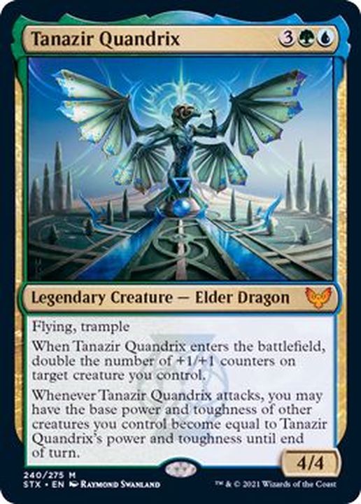 FOIL)ターナジール・クアンドリクス/Tanazir Quandrix《英語》【STX】