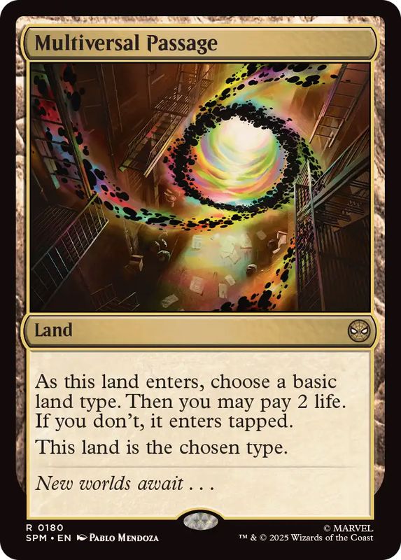 MTG スパイダーマン マルチバースへの通り道4枚セット マルチバースへ