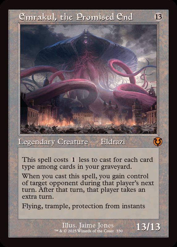 FOIL)(旧枠仕様)約束された終末、エムラクール/Emrakul, the Promised