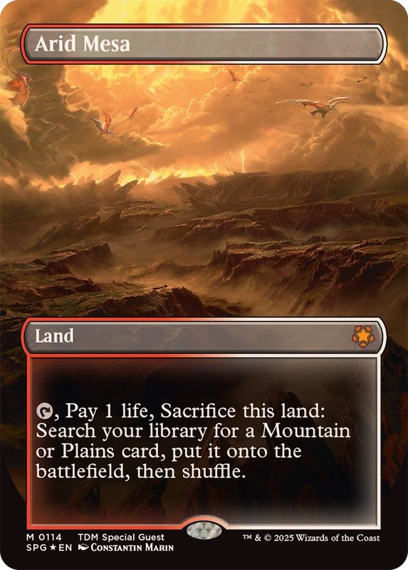 乾燥台地 ドラゴンスケイル foil spg スペシャルゲスト mtg