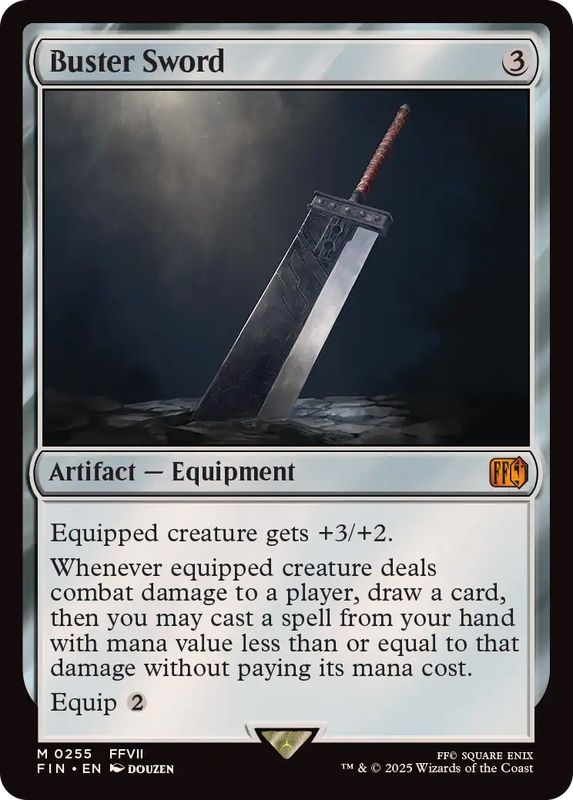 バスターソード foil 英語版 バスターソード foil 英語版 MTG FOIL
