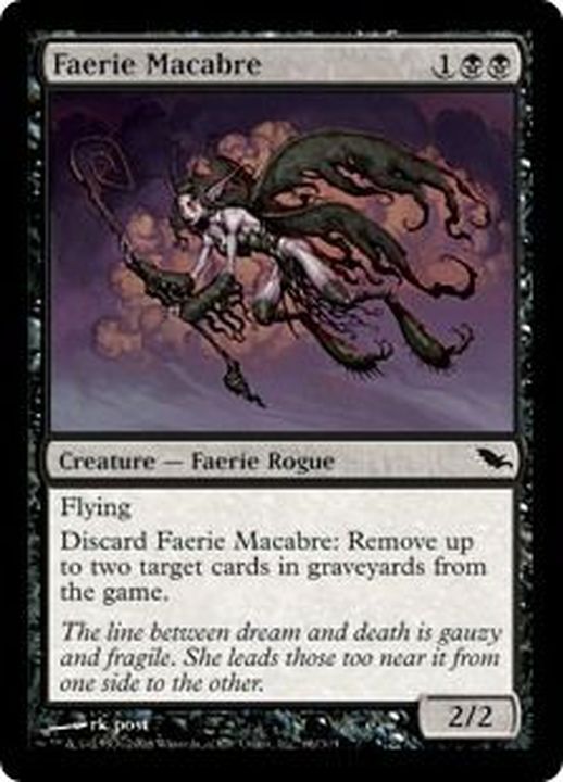 MTG フェアリーの忌み者 SHM Foil 英語版 EX]フェアリーの忌み者
