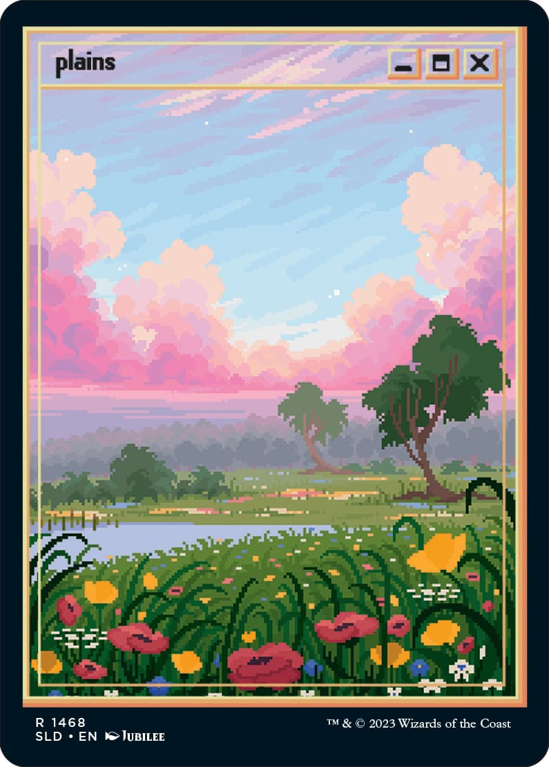 mtg Foil 平地 サーガ アリーナFoilランド 英語 en USG 3枚 mtg Foil