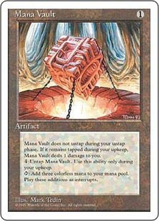 EX]魔力の櫃/Mana Vault《英語》【4ED】