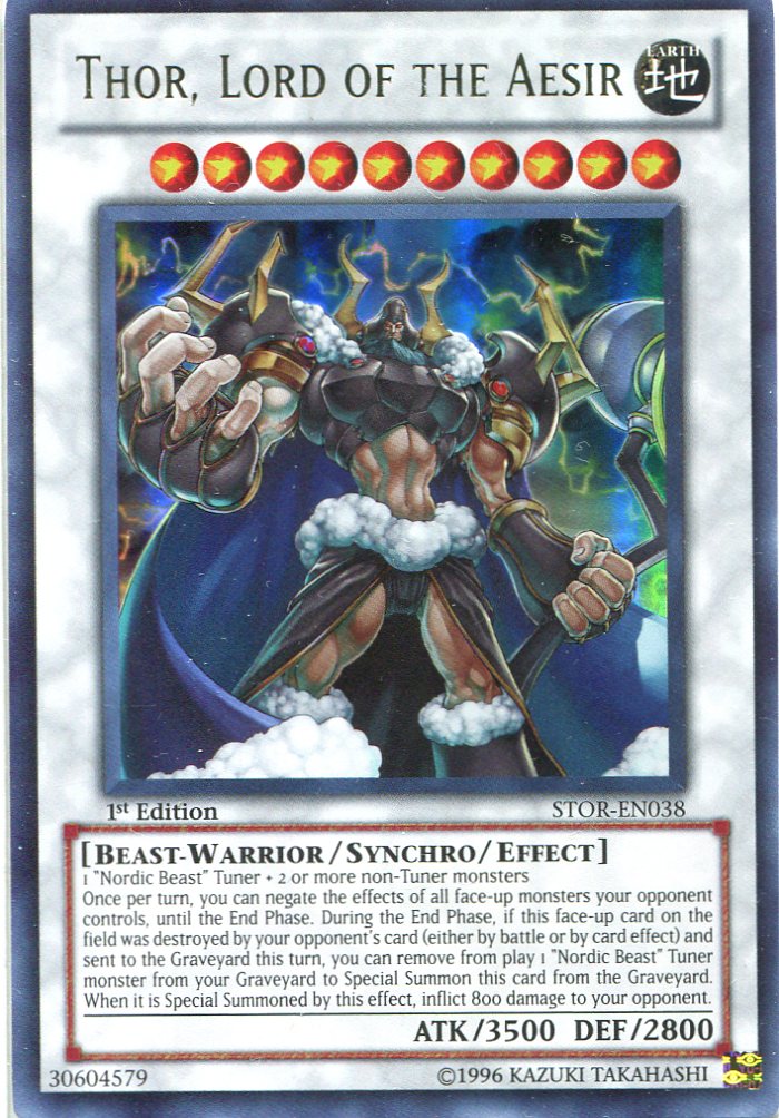 遊戯王 極神 オーディン トール ロキ 英語 アルティメット