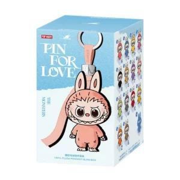 ピース】LABUBU PIN FOR LOVE ぬいぐるみペンダント（N-Z）《未開封BOX