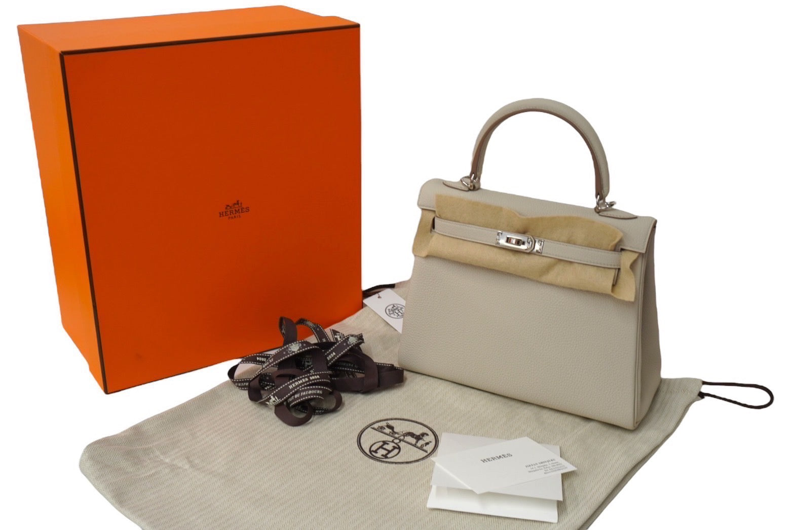 095 空箱38×34×15 バーキン ケリー ガーデンパーティ 等 HERMES