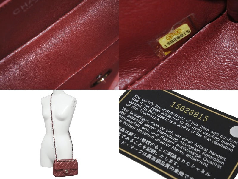 希少 美品】 シャネル 15PROMAX マトラッセ キャビアスキン チェーン
